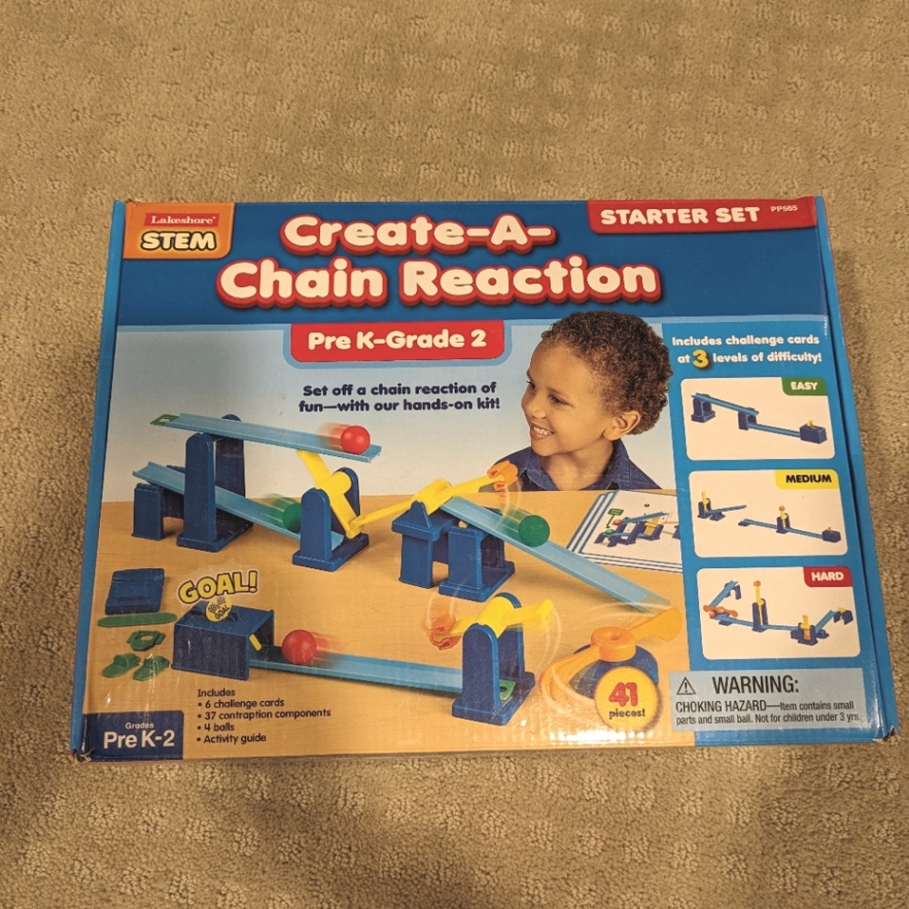 Lakeshore Learning EUC Create-a-Chain Reaction toy set